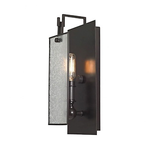Lindhurst - 1 Light Swingarm Wall Sconce in Modern Style with Modern Farmhouse and Mission inspirations - 13 Inches tall and 4 inches wide
