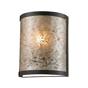 Mica - 1 Light Wall Sconce in Modern/Contemporary Style with Scandinavian and Southwestern inspirations - 9 Inches tall and 7 inches wide