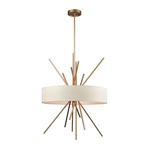 Xenia - 5 Light Chandelier in Modern/Contemporary Style with Mid-Century and Retro inspirations - 32 Inches tall and 25 inches wide - 614048