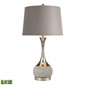 Septon - 9W 1 LED Table Lamp In Industrial Style-29 Inches Tall and 15 Inches Wide