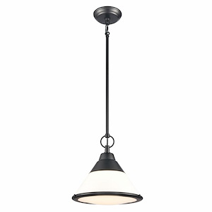 Sven - 1 Light Pendant In Scandinavian Style-11 Inches Tall and 12 Inches Wide