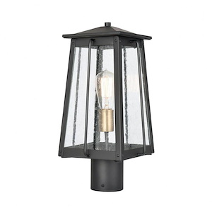 Kirkdale - 2 Light Outdoor Post Light In French Country Style-17 Inches Tall and 9 Inches Wide