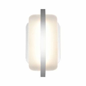Curvato - 10W 1 LED Bath Vanity In Modern Style-11 Inches Tall and 5.5 Inches Wide