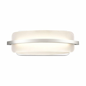 Curvato - 18W 1 LED Bath Vanity In Modern Style-5.5 Inches Tall and 16 Inches Wide
