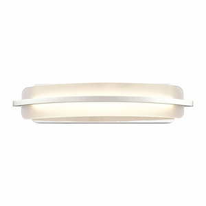 Curvato - 30W 1 LED Bath Vanity In Modern Style-5.5 Inches Tall and 25.5 Inches Wide