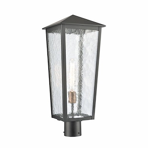 Marquis - 1 Light Outdoor Post Light In Farmhouse Style-22.5 Inches Tall and 9 Inches Wide - 1284680