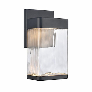 Cornice - 6W LED Outdoor Wall Sconce In Farmhouse Style-9.75 Inches Tall and 5 Inches Wide - 1284486