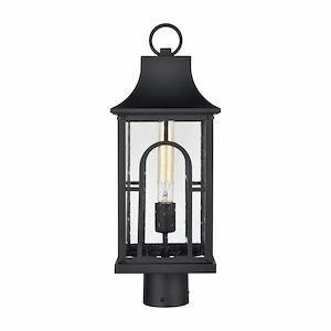 Triumph - 1 Light Outdoor Post Light In Traditional Style-19.75 Inches Tall and 7.25 Inches Wide