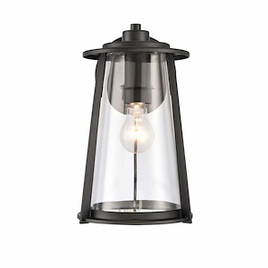 Kennison - 1 Light Outdoor Wall Sconce-13 Inches Tall and 8 Inches Wide