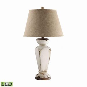 Cadence - 9W 1 LED Table Lamp In Glam Style-32.25 Inches Tall and 18 Inches Wide - 1304237