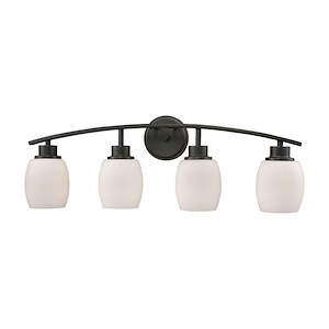 Casual Mission - Four Light Bath Vanity