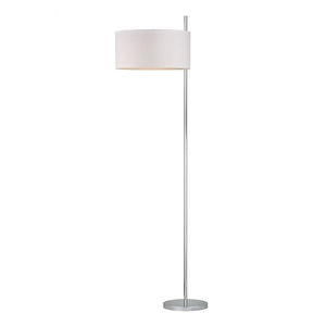 Attwood - Modern/Contemporary Style w/ Luxe/Glam inspirations - Metal 1 Light Floor Lamp - 64 Inches tall 22 Inches wide