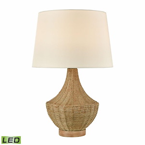 Rafiq - 9W 1 LED Outdoor Table Lamp In Glam Style-22 Inches Tall and 15 Inches Wide - 1303533
