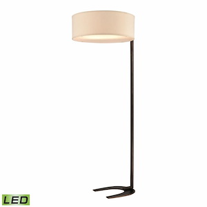 Pilot - 18W 2 LED Floor Lamp In Glam Style-65 Inches Tall and 24.75 Inches Wide - 1303546