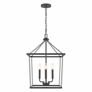 Emmett - 17 Inch Wide 4-Light Pendant In Transitional Style