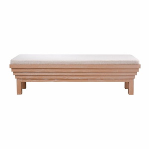 Joanne - Bench In Contemporary Style-20 Inches Tall and 68 Inches Wide - 1303567