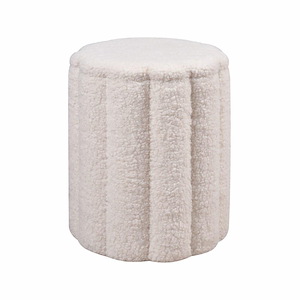 Millner - Pouf In Contemporary Style-18.5 Inches Tall and 15 Inches Wide - 1303584