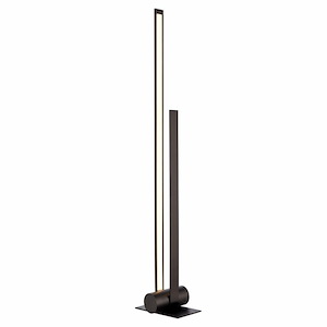 Rylan - 0.2W LED Floor Lamp In Modern and Contemporary Style-54 Inches Tall and 11 Inches Wide