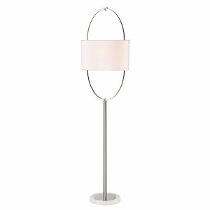 Gosforth - 1 Light Floor Lamp In Transitional Style-68 Inches Tall and 17 Inches Wide