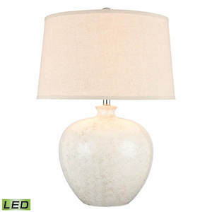 Zoe - 9W 1 LED Table Lamp In Glam Style-28 Inches Tall and 19 Inches Wide