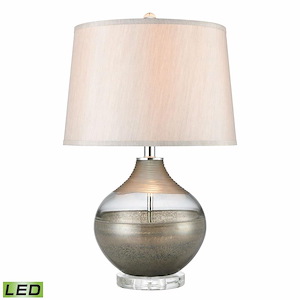 Vetranio - 9W 1 LED Table Lamp In Modern Style-24 Inches Tall and 15 Inches Wide