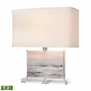 Barnes - 9W 1 LED Table Lamp In Modern Style-18 Inches Tall and 14.5 Inches Wide
