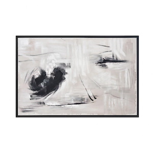 Barrie - Abstract Framed Wall Art In Traditional Style-40 Inches Tall and 60 Inches Wide