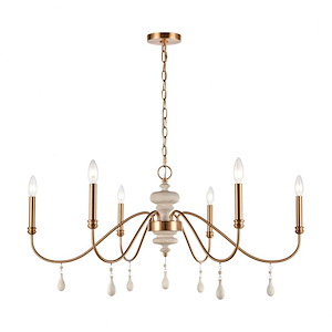 French Connection - 6 Light Chandelier