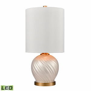 Koray - 9W 1 LED Table Lamp In Mid-Century Modern Style-21 Inches Tall and 10 Inches Wide