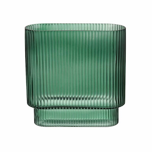 Dare - Medium Vase In Mid-Century Modern Style-8 Inches Tall and 8 Inches Wide - 1118179