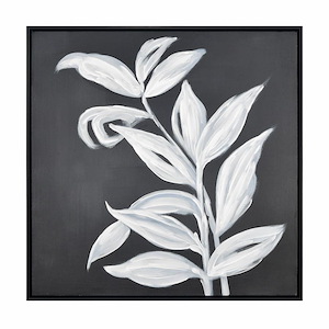 Silhouette I - Framed Wall Art In Transitional Style-24.75 Inches Tall and 24.75 Inches Wide