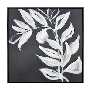 Silhouette II - Framed Wall Art In Transitional Style-24.75 Inches Tall and 24.75 Inches Wide