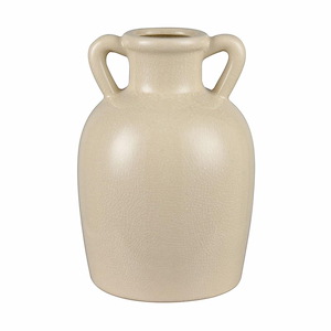 Babin - Small Vase In Modern Style-9.75 Inches Tall and 7 Inches Wide