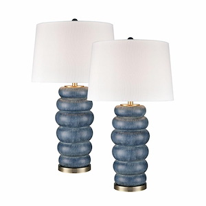 Barden - 1 Light Table Lamp (Set of 2) In Transitional Style-30 Inches Tall and 17 Inches Wide