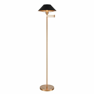 Arcadia - 1 Light Floor Lamp In Traditional Style-63 Inches Tall and 24 Inches Wide - 1119339