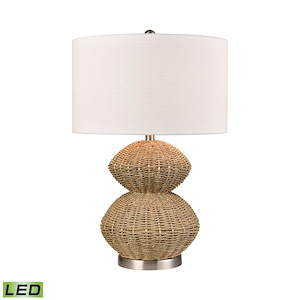 Helia - 9W 1 LED Table Lamp-27 Inches Tall and 17 Inches Wide - 1336152