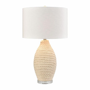 Sidway - 9W 1 LED Table Lamp In Coastal Style-29 Inches Tall and 17 Inches Wide - 1304289