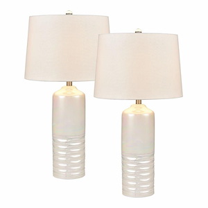 Daphne Cove - 1 Light Table Lamp (Set of 2) In Glam Style-30 Inches Tall and 16 Inches Wide