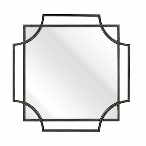 Giles - Mirror In Transitional Style-38.25 Inches Tall and 38.25 Inches Wide