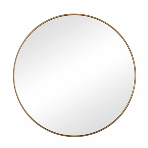 Delk - Large Mirror In Transitional Style-35.5 Inches Tall and 35.5 Inches Wide
