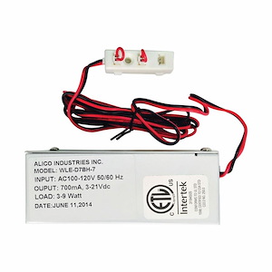 Polaris - 9W 700mA Driver with Box Harness and Loops-2 Inches Tall and 5 Inches Wide - 1303890