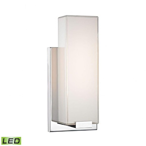 Midtown - 6W 1 LED Wall Sconce in Modern/Contemporary Style with Art Deco and Urban/Industrial inspirations - 11 Inches tall and 4.75 inches wide