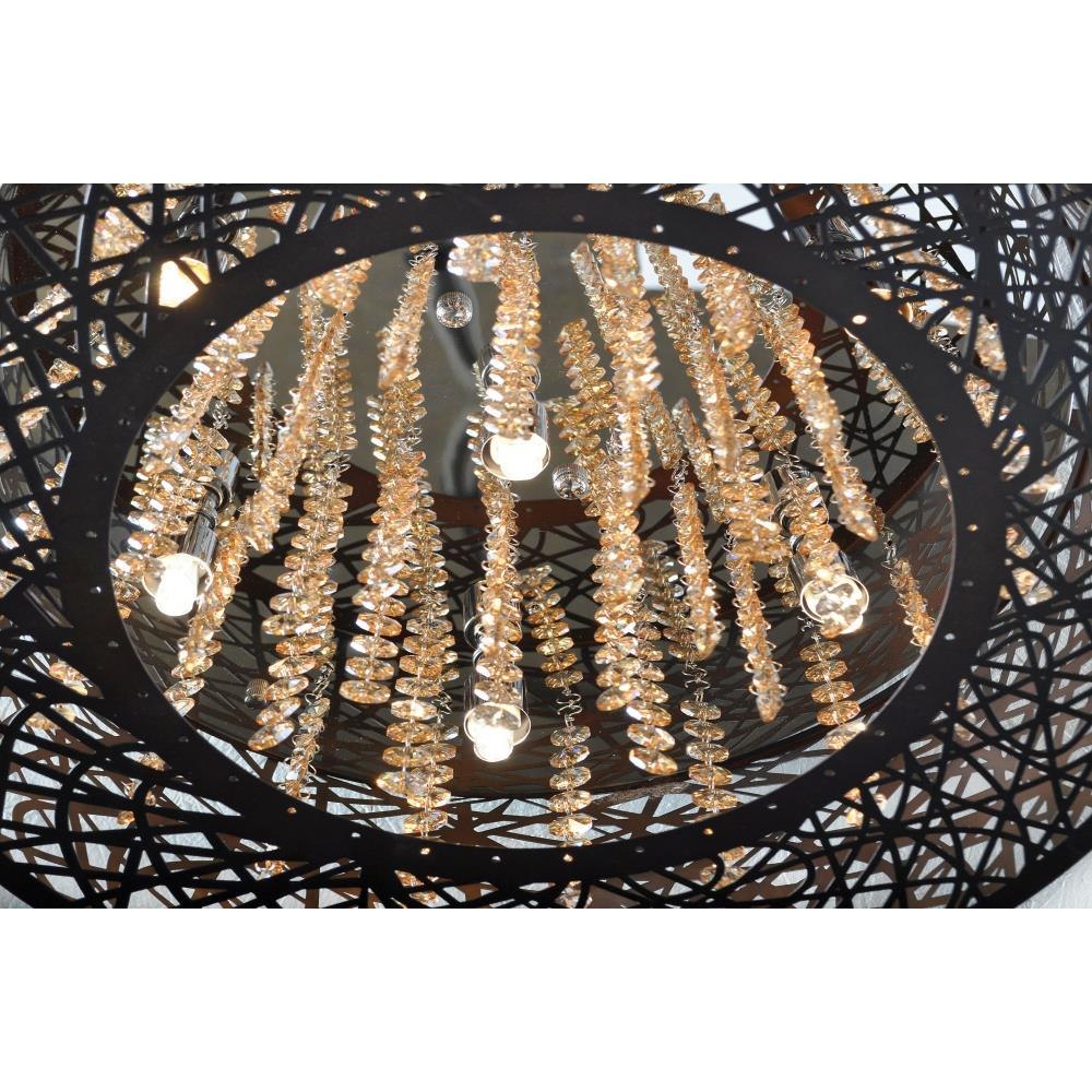 Inca-9 Light Flush Mount in Contemporary style-23.5 Inches wide by 8.75 inches high