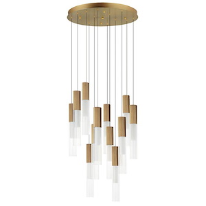 Reeds - 60W 12 LED Pendant-17 Inches Tall and 22.5 Inches Wide - 1309508