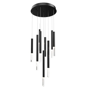 Diaphane - 32.5 Inch 45W 9 LED Pendant - 1067532