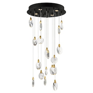 Pebble - 1408W 22 LED Pendant-4.75 Inches Tall and 21.75 Inches Wide - 1342727