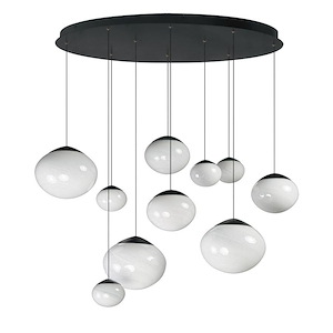 Nimbus - 7.5W 10 LED Pendant-8 Inch Tall and 20.25 Inch Wide - 1370566
