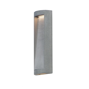 Boardwalk-12W 2 LED Large Outdoor Wall Mount-7.75 Inches wide by 22 inches high