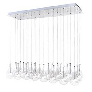 Larmes-24 Light Pendant in Modern style-14 Inches wide by 8 inches high