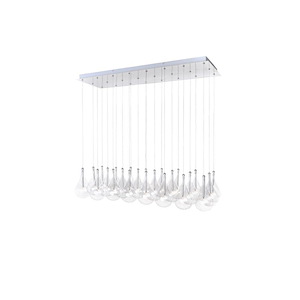 Larmes-24 Light Pendant in Modern style-14 Inches wide by 8 inches high - 130660